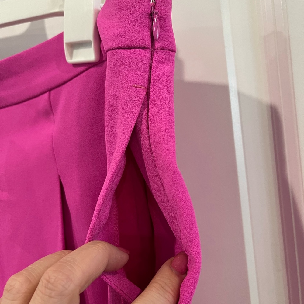 BNWT J Crew Hot Pink Skort Flowy Short - Picture 4 of 7